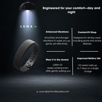 Luma™ V2 – Silent Vibrating Alarm